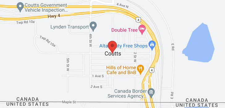 map of 6 Coutts  Close